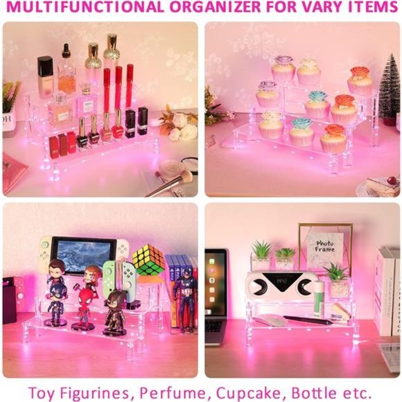 Display Shelf Cake Stand – 3 Tier Shelf Cupcake Stand –Multifunctional & Durable - Picture 6 of 7